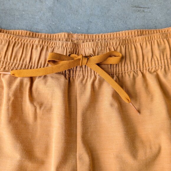 Prana Mariya Shorts in Gilded Sunset Yellow Orange Swim Beach Short medium - Picture 2 of 7